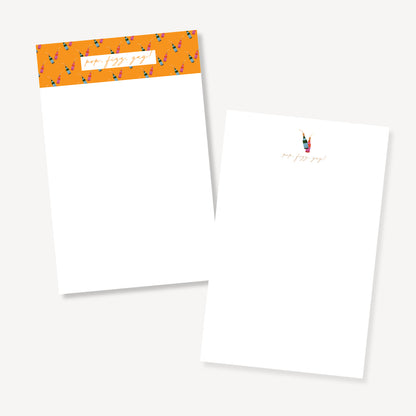 "Pop, Fizz, Yay!" Notepad