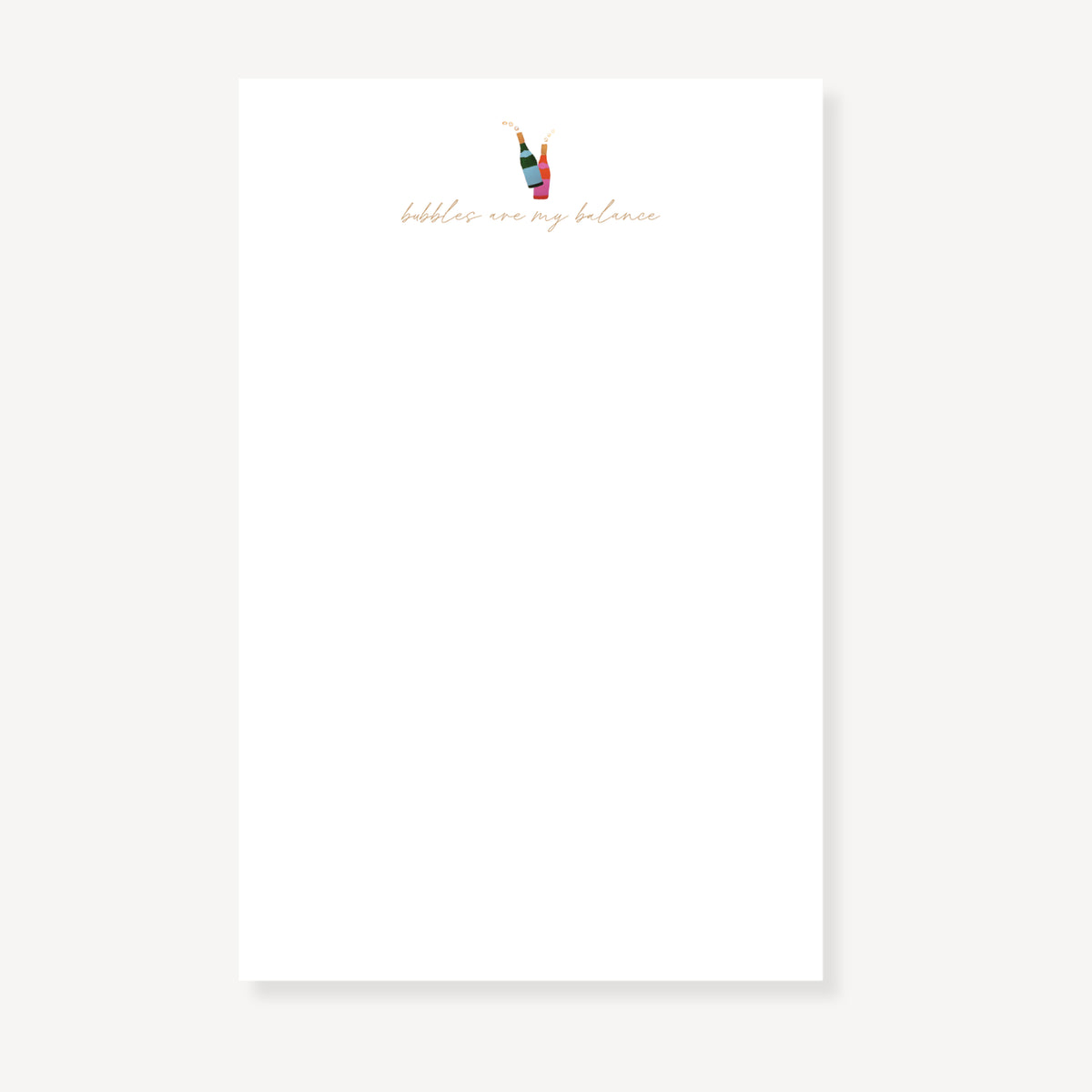 "Pop, Fizz, Yay!" Notepad