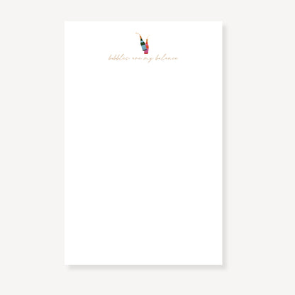 "Pop, Fizz, Yay!" Notepad