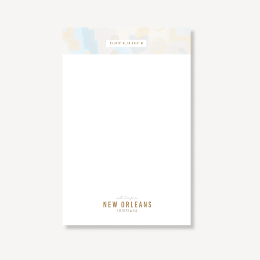 New Orleans Hometown Notepad