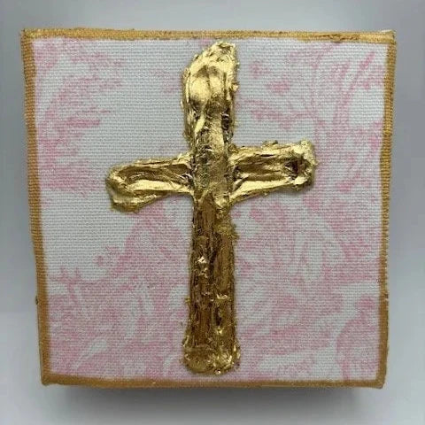 Pink Toile Cross