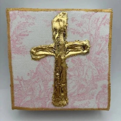 Pink Toile Cross
